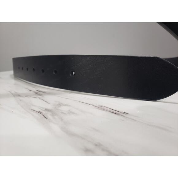 NEW Swiss Gear Belt Solid‎ Black Leather Size XL 40-44 inches Uniform - Picture 4 of 4